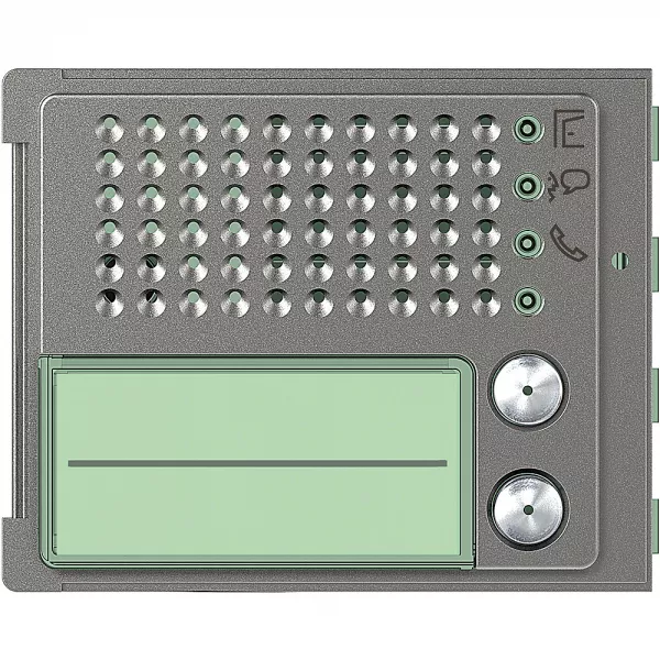 bticino-fa�ade sfera robur pour module �lectronique audio 2 appels (351125)
