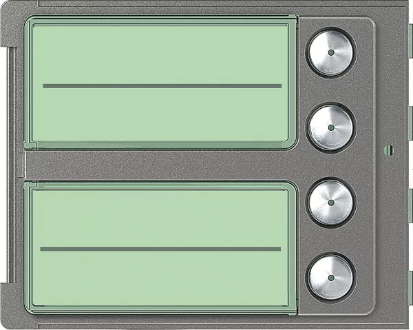bticino-fa�ade sfera robur pour module �lectronique audio 4 appels (352045)