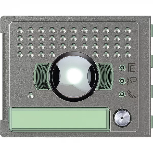 bticino-fa�ade sfera robur pour module �lectronique audio et vid�o 1 appel grand angle (351315)