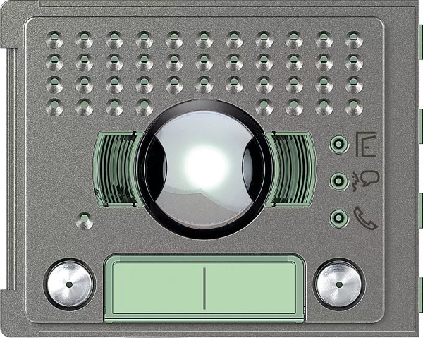 bticino-fa�ade sfera robur pour module �lectronique audio et vid�o 2 appels grand angle (351325)