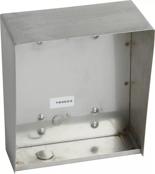 bticino-gu�rite pour fixation saillie platine de rue s�rie 100 308102 - inox 2,5mm (308502)