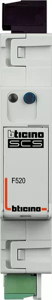 bticino-indicateur de consommation �lectrique myhome_up pour installation monophas�e (f520)