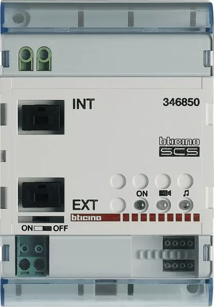 bticino-interface d\'appartement pour installation bus 2 fils (346850)
