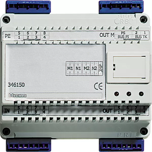 bticino-interface num�rique pour installation mixte 8 fils et bus 2 fils (346150)