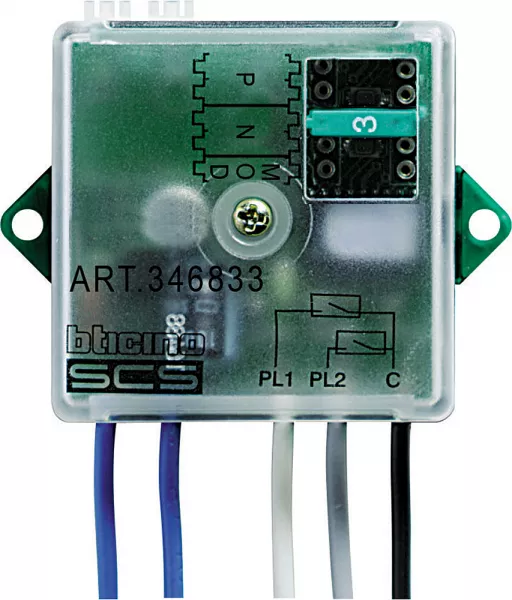 bticino-interface porte pali�re porte de sortie pour installation bus 2 fils (346833)