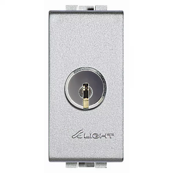 bticino-interrupteur � cl�s diff�rentes livinglight 16ax 250v~ 1 module - tech (nt4012)