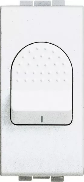 bticino-interrupteur bipolaire livinglight 32a 250v 1 module - blanc (n4011)