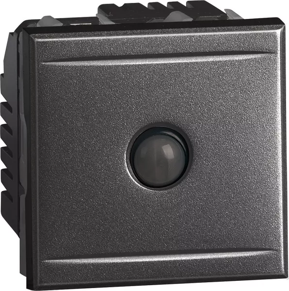 bticino-interrupteur ou va-et-vient intuition axolute - anthracite (hs4003es)