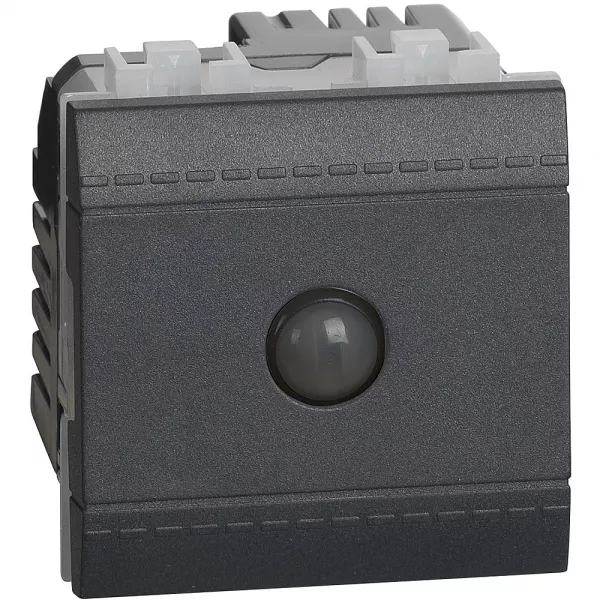 bticino-interrupteur ou va-et-vient intuition livinglight - anthracite (l4003es)