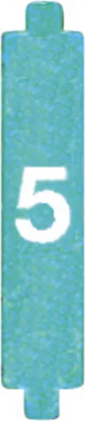 bticino-jeu de 10 cavaliers de configuration pour syst�me bus avec marquage 5 (3501/5)