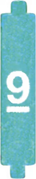 bticino-jeu de 10 cavaliers de configuration pour syst�me bus avec marquage 9 (3501/9)