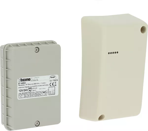 bticino-kit gestion autonome portails dans installation de contr�le d\'acc�s vigik� (bt348045)
