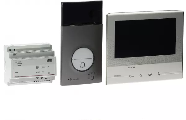 bticino-kit villa visiophone classe300x connect� avec journal visites et contr�le acc�s (bt363911)