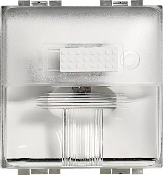 bticino-lampe de signalisation � led livinglight 230v~ - blanc - 2 modules (l4374/230)