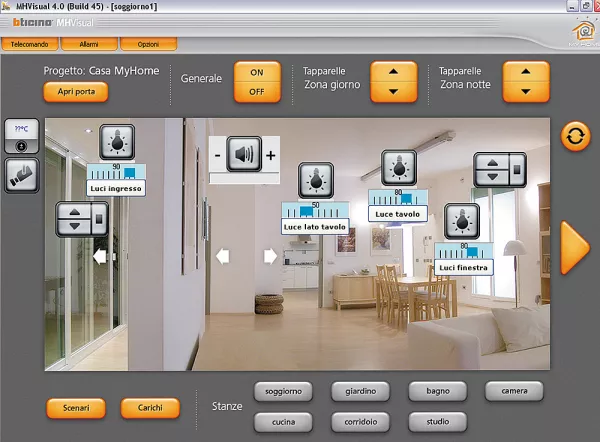 bticino-logiciel de supervision et contr�le des installations myhome bus (mhvisual)