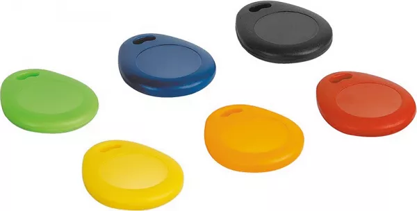 bticino-lot de 6 badges de couleur compatibles avec le contr�le d\'acc�s (348260)