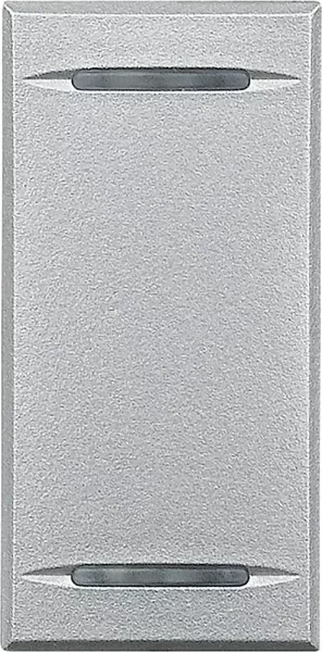 bticino-manette axolute neutre type bascule 1 module - alu (hc4911)