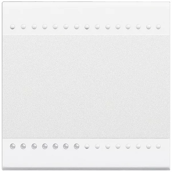 bticino-manette livinglight 1 fonction - 2 modules - blanc (n4915m2n)