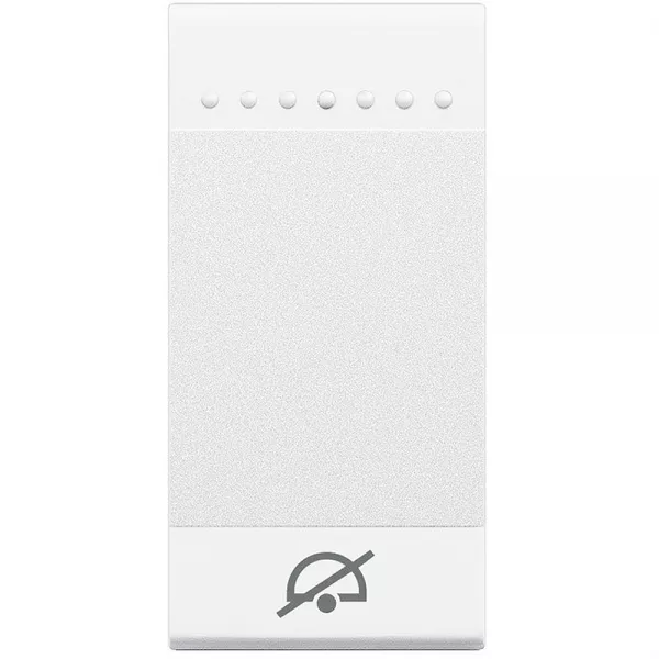 bticino-manette livinglight avec symbole ne pas d�ranger 1 module - blanc (n4915dd)