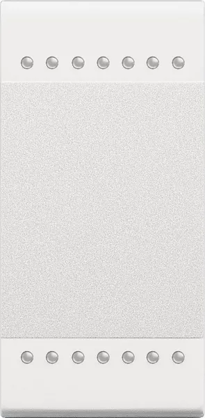 bticino-manette livinglight neutre type bascule 1 module - blanc (n4911n)