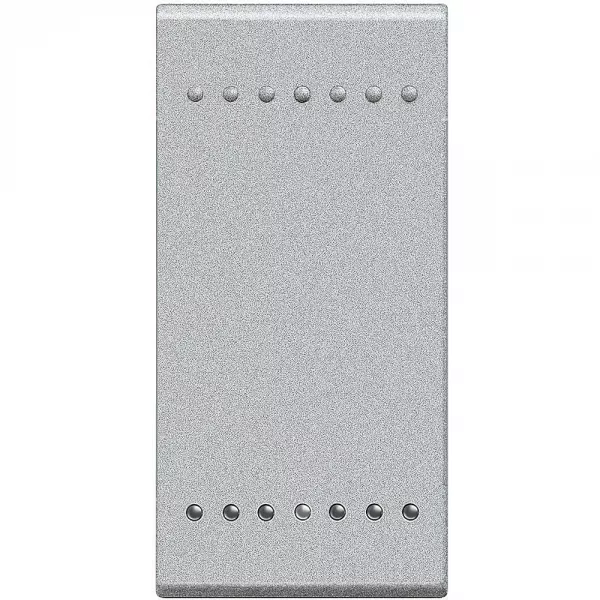 bticino-manette livinglight neutre type poussoir 1 module - tech (nt4915n)