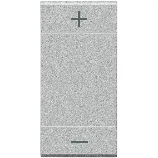 bticino-manette livinglight symbole + et - type bascule 1 module - tech (nt4911adn)