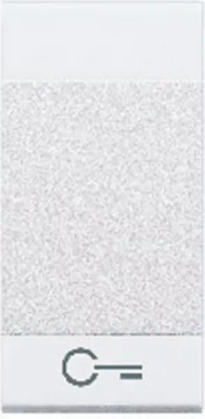 bticino-manette livinglight symbole cl� 1 module - blanc (n4915fn)