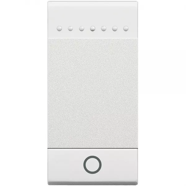bticino-manette livinglight symbole lumi�re 1 module - blanc (n4915an)