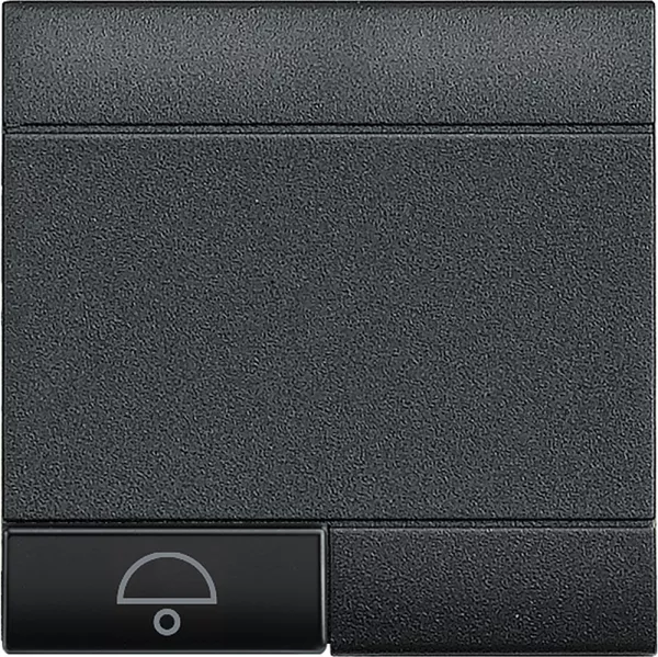 bticino-manette livinglight symbole lumi�re 2 modules - anthracite (l4915m2an)