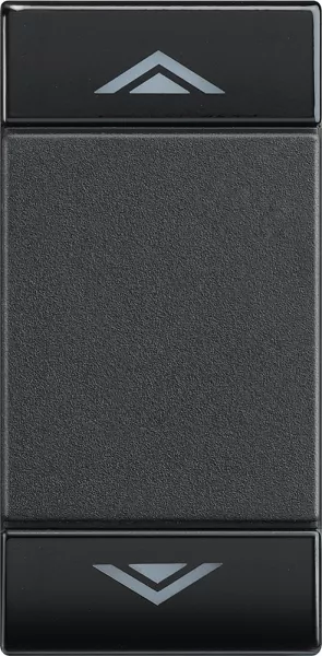 bticino-manette livinglight symbole mont�e et descente 1 module - anthracite (l4911ahn)