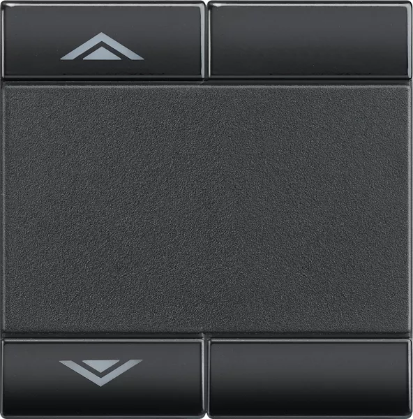 bticino-manette livinglight symbole mont�e et descente 2 modules - anthracite (l4911m2ahn)
