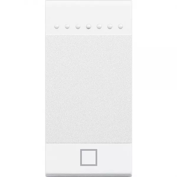 bticino-manette livinglight symbole stop 1 module - blanc (n4915aen)