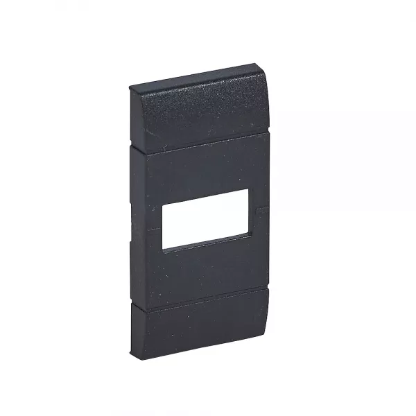 bticino-manette personnalisable pour commandes axiales livinglight - anthracite 1 module (l4916t)