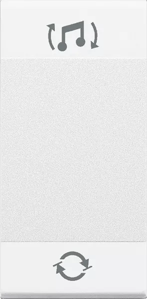 bticino-mh l/l blanc man.1m dif sonore (n4911bfn)
