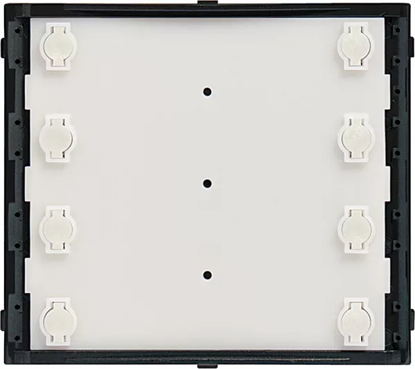 bticino-module 4 poussoirs analogique sfera avec porte-noms �clair� (332240)