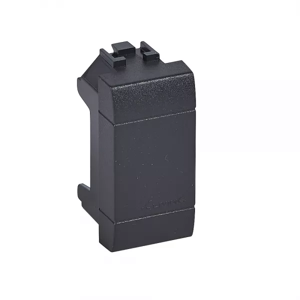 bticino-obturateur avec bornes de repiquage livinglight - anthracite - 2 modules (l4952)