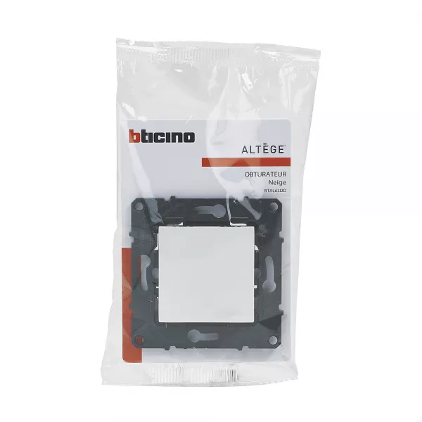 bticino-obturateur pour alt�ge compo - finition neige (btal63dd)
