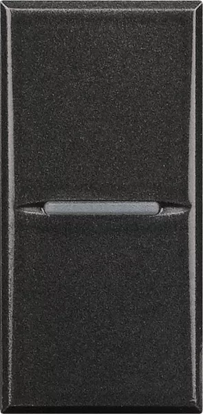 bticino-permutateur axial axolute 16ax 250v~ bornes automatiques - anthracite - 1 module (hs4004)