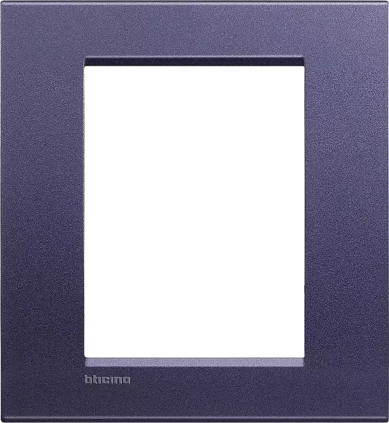 bticino-plaque carr�e livinglight silk 3+3 modules - club (lna4826cb)