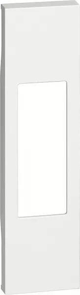 bticino-plastron de finition living now pour interrupteur bipolaire 1 module - blanc (btkw02)