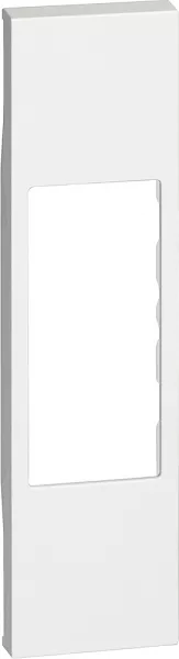 bticino-plastron de finition living now pour prise rj45 1 module - blanc (btkw07)