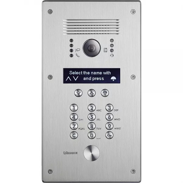 bticino-platine monobloc � d�filement de noms linea 300 (308040)