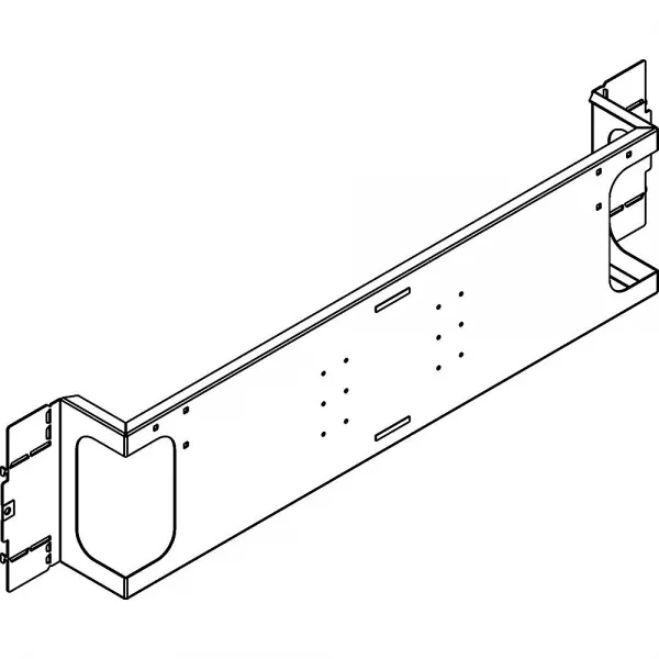 bticino-platine perfor�e dpx�250 hauteur 200mm - 36 modules (bt9741p250n)
