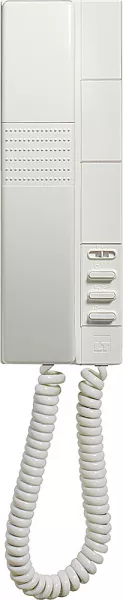 bticino-poste int�rieur audio blanc avec protection de communication pivot (304002)