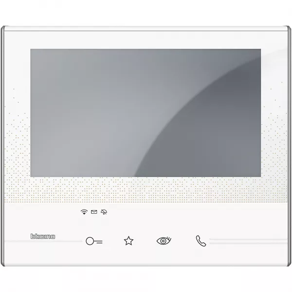 bticino-poste int�rieur couleur 7pouces tactile m�moire image classe 300x connect� blanc (bt344642)