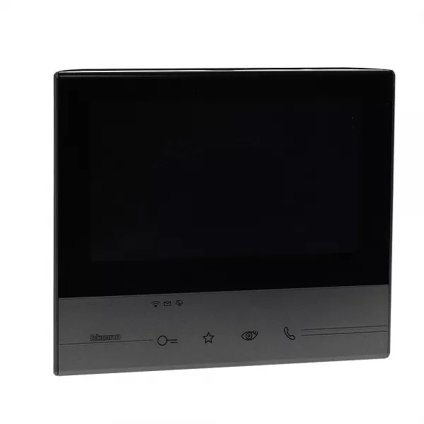 bticino-poste int�rieur couleur 7pouces tactile m�moire image classe 300x connect� noir (bt344643)