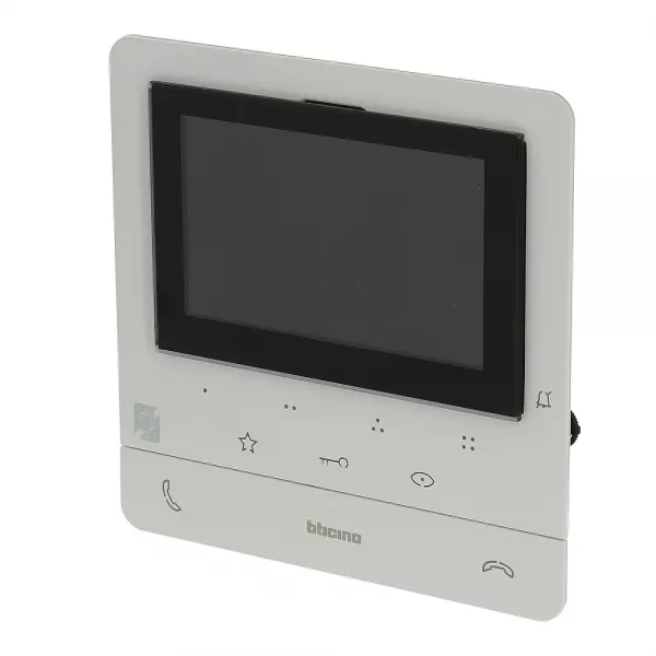 bticino-poste int�rieur �cran 5pouces classe 100 evolu� + boucle inductive - blanc (bt344672)