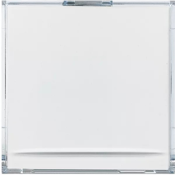 bticino-poussoir lumineux porte-�tiquette axolute 3a 250v~ couleur neutre - 2 modules (h4040)