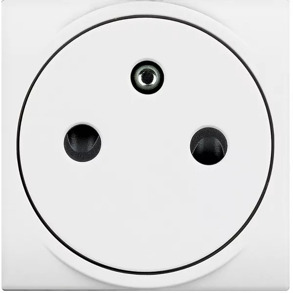 bticino-prise de courant 2p+t surface livinglight bornes automatiques - blanc 2 modules (n4142af)