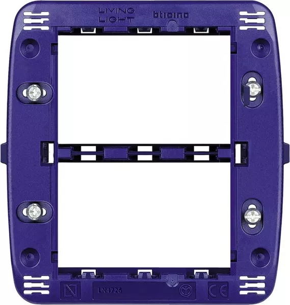 bticino-protection de chantier pour support 3 + 3 postes living light (ln4786)